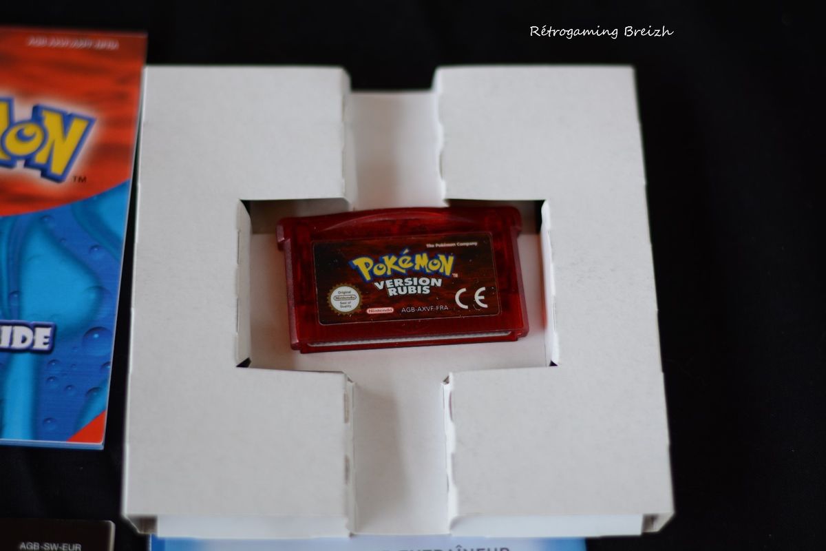 Nintendo Pokemon Version Rubis Game Boy Advance