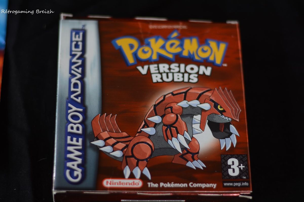 Nintendo Pokemon Version Rubis Game Boy Advance