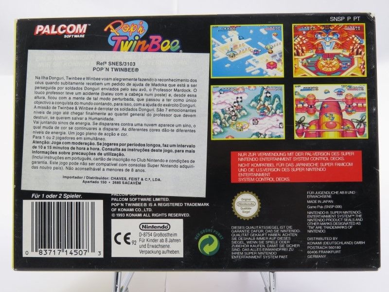 Pop'n Twinbee Snes Super Nintendo