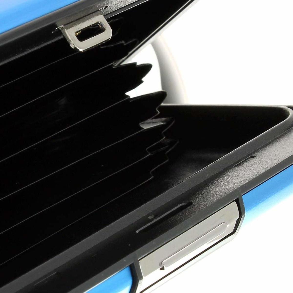 Ögon Design - Smart Case V2 | Black - Portefeuille Noir En Aluminium Anodise