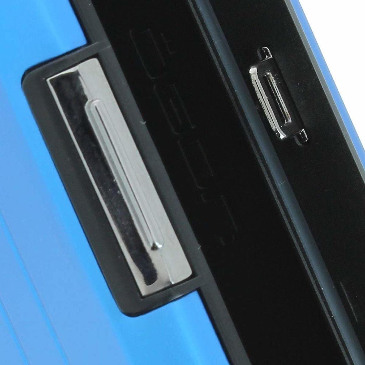 Ögon Design - Smart Case V2 | Black - Portefeuille Noir En Aluminium Anodise