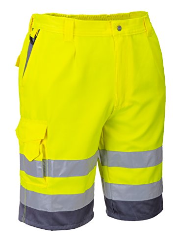 Portwest Bermuda Hivis Poly Coton Coule