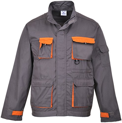 Blouson De Travail Texo Contrast Portwest Gris Xl