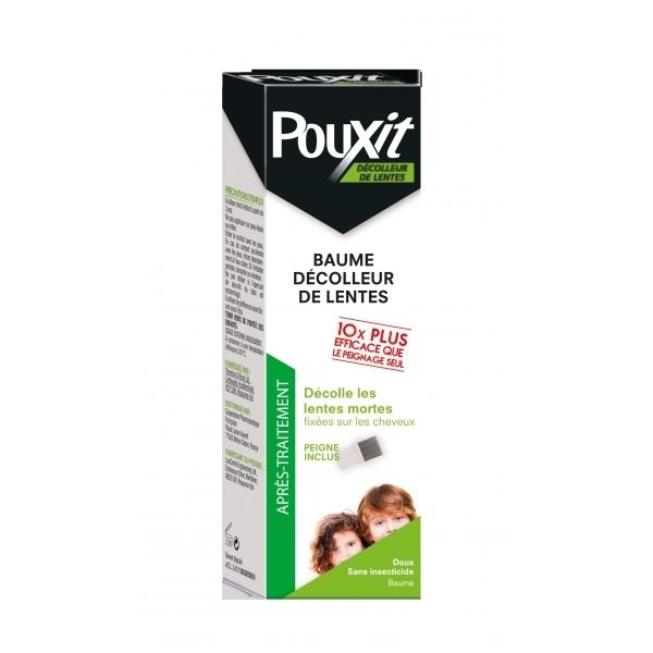 Pouxit Baume decolleur de lentes apres traitement 100g