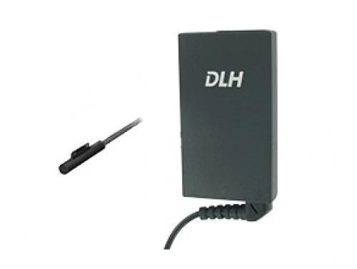 Alimentation secteur DLH regular 120W PRO taille standard couleur noire compatible notebooks jusque 21 Dell 120W 19V 1 connecteur 22 droit emboite cordon secteur