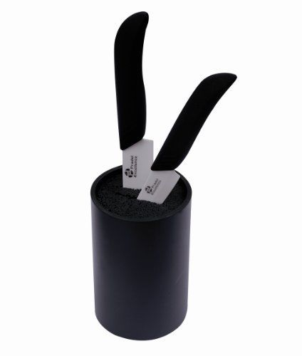 Pradel Excellence KW02 Support de Couteaux Ceramique en Plastique Noir