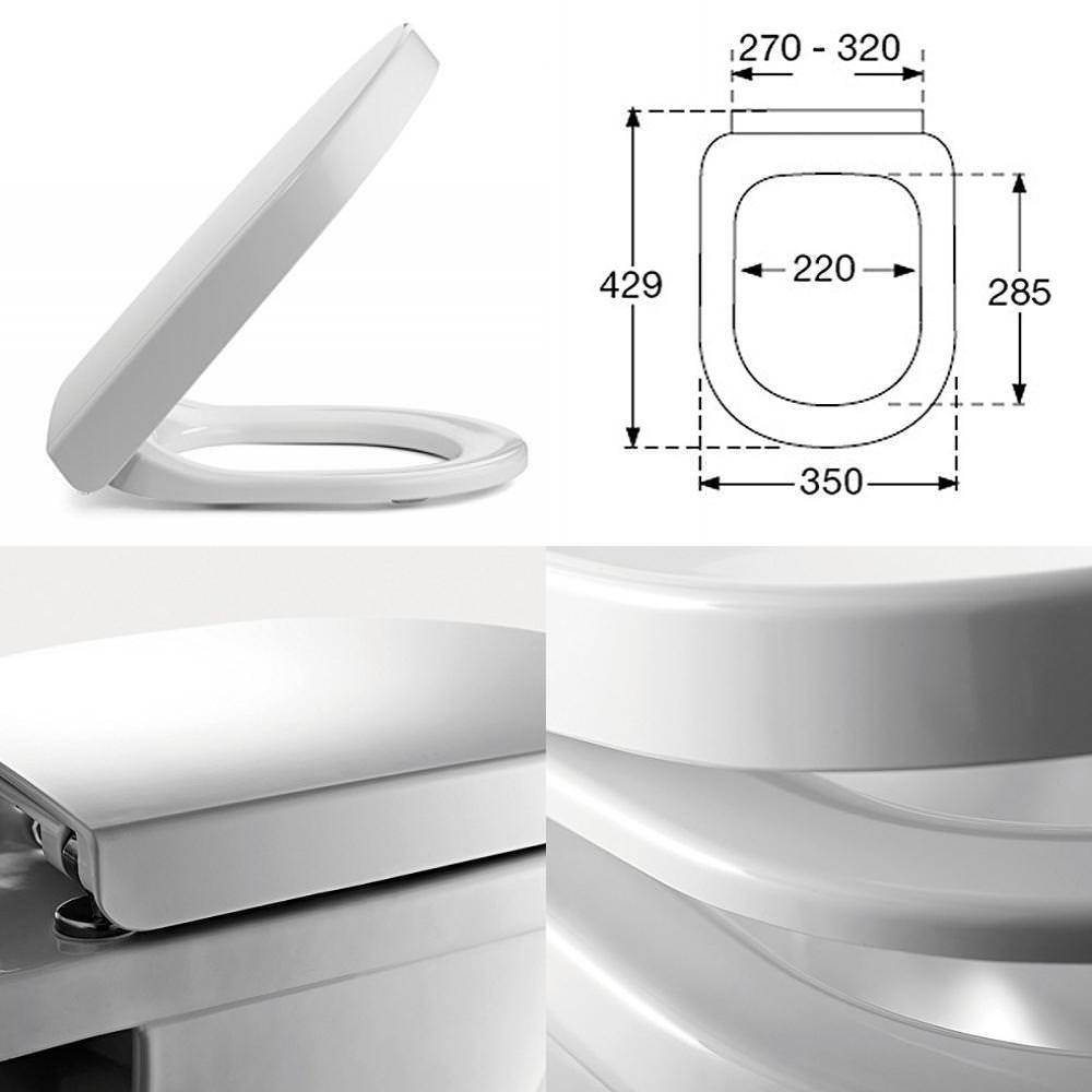 Pressalit 3 Siege De Wc 684000d38999 Blanc, Avec Softclose