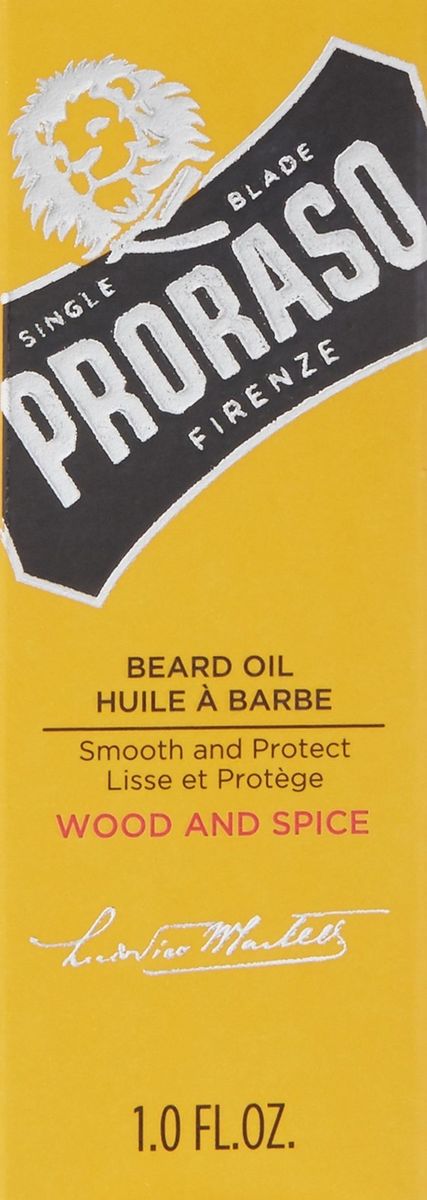 Proraso Huile A Barbe Wood & Spice, 30  ...