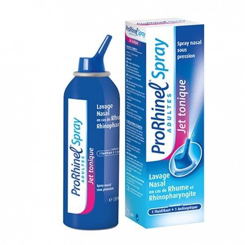 Novartis Prorhinel Spray Jet Tonique Lavage Nasal Adultes 100ml