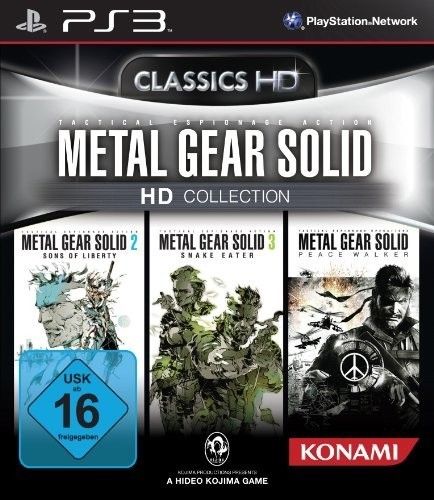 Konami Metal Gear Solid Hd Collection Classics Hd