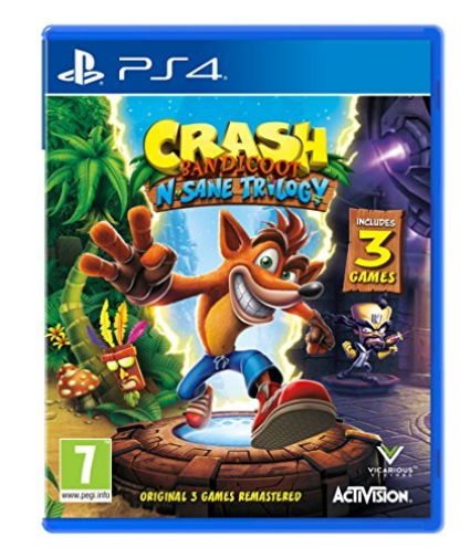 Crash Bandicoot N Sane Trilogy Sony Ps4