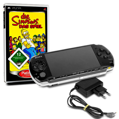 Console Sony Psp 3000 Slim & Lite Noire Base Pack