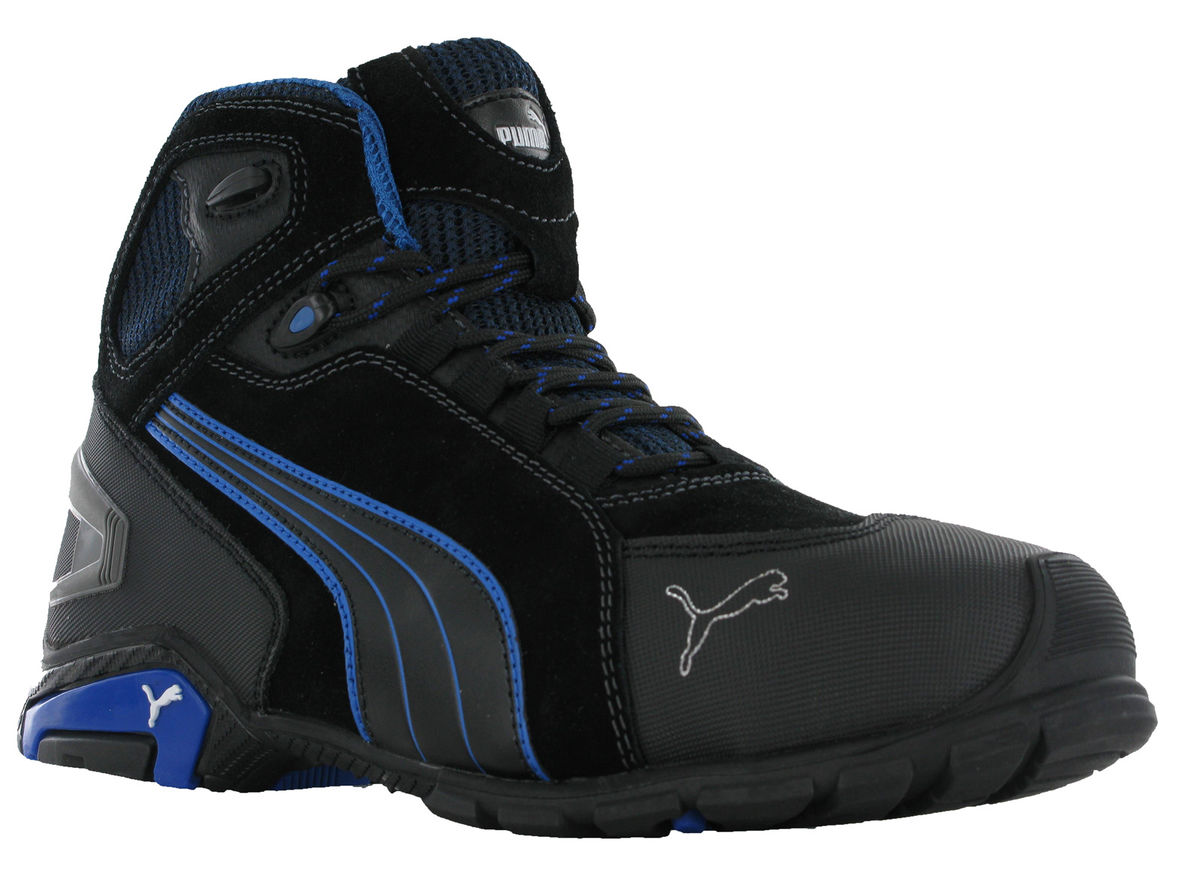 Puma Safety Shoes Chaussures De Securite S3l Fo Sr Puma Rio Noires/bleues Noir 41