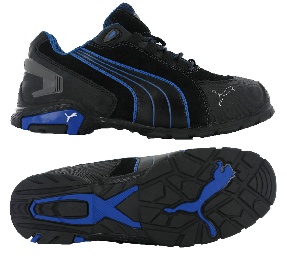 Puma Safety Shoes Chaussures De Securite S3l Fo Sr Puma Rio Noires/bleues Noir 41