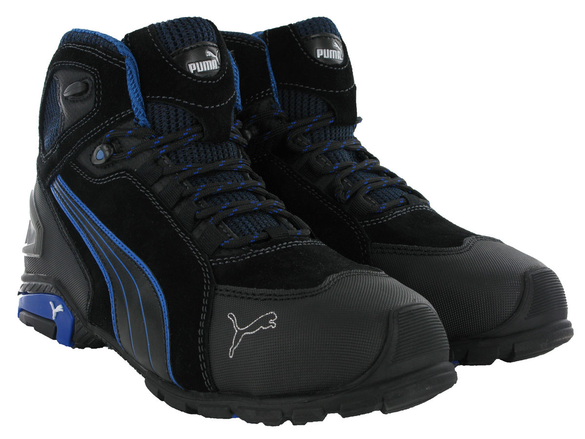 Puma Safety Shoes Chaussures De Securite S3l Fo Sr Puma Rio Noires/bleues Noir 41