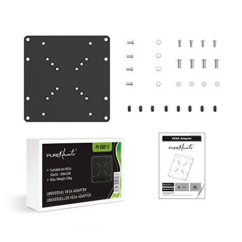 Puremounts 4260134118163 Support Mural Pm Adapt A Plaque Adaptateur Vesa Universel Pour Llargissement Des Distances Vesa