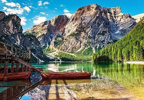 Puzzle 1000 Pieces - Castorland - Les Dolomites, Italie - Paysage Et Nature - Mixte - Interieur