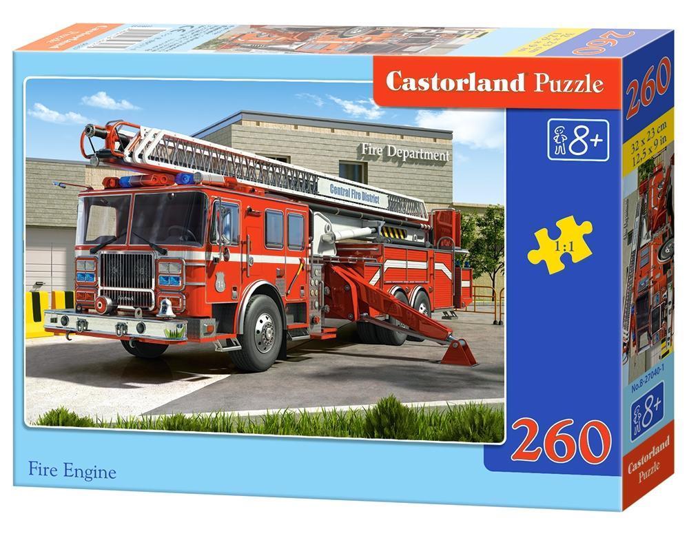 Puzzle 260 Pieces : Camion De Pompier