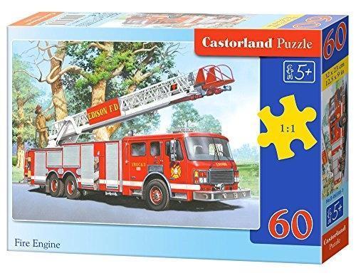 Puzzle 60 Pieces : Camion De Pompier