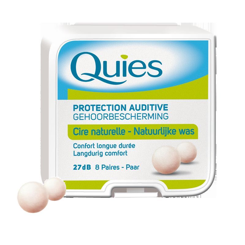QUIES PROTECTION AUDITIVE CIRE 8 PAIRE