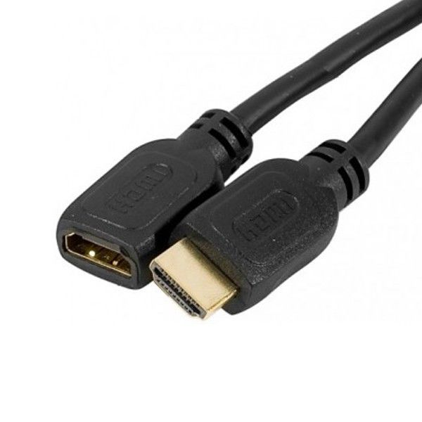 Rallonge Hdmi Highspeed - Dexlan - 2m - Support 4k - Blinde