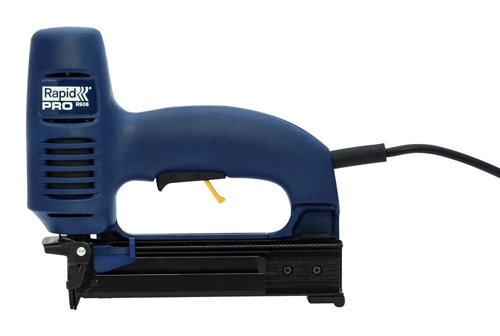 Agrafeuse Cloueuse Electrique Rapid R606 Systeme Focused Power Coffret Inclus