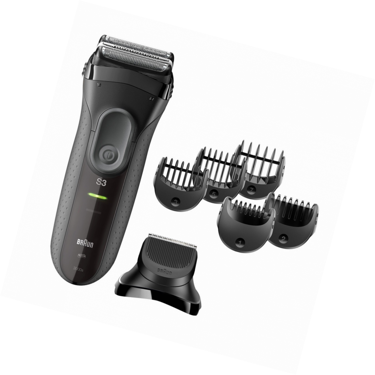 Braun Rasoir electrique rechargeable Shave&Style; 3000 BT - BRAUN