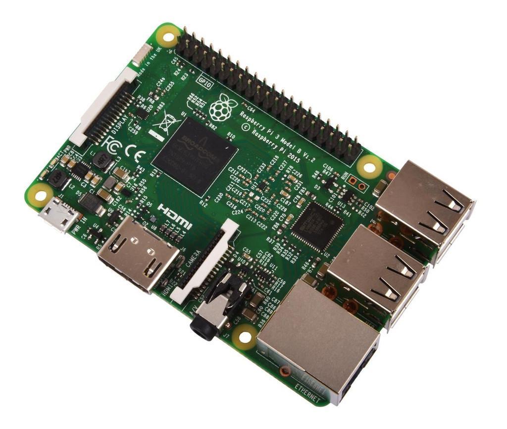 Raspberry Pi 3 - type B (ARM Cortex-A53, 1 Go RAM)