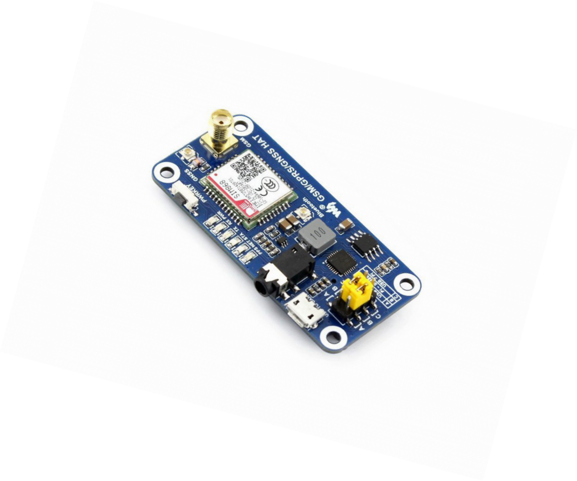 Raspberry Pi GSM/GPRS/GNSS Bluetooth HAT Expansion Board GPS Module SIM868 Compa