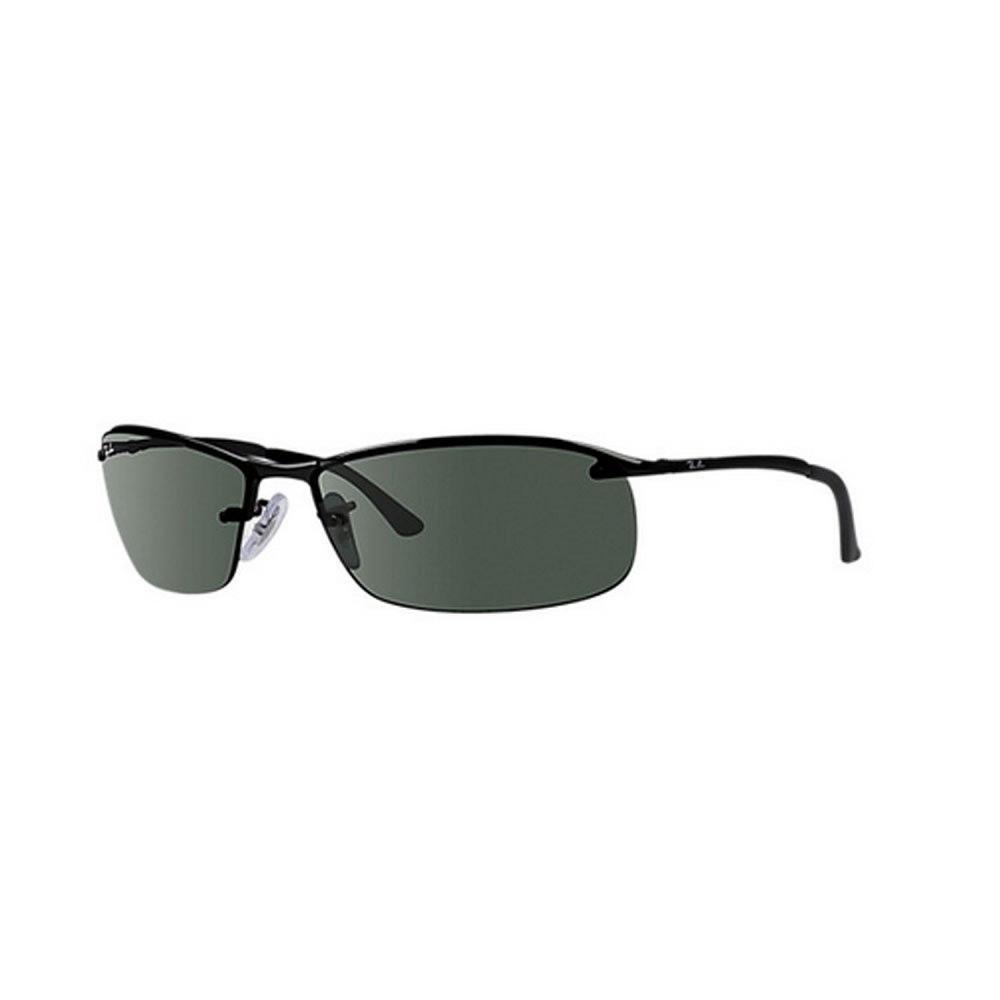 Ray Ban Lunettes De Soleil Top Bar Rb3183 Noir Mixte