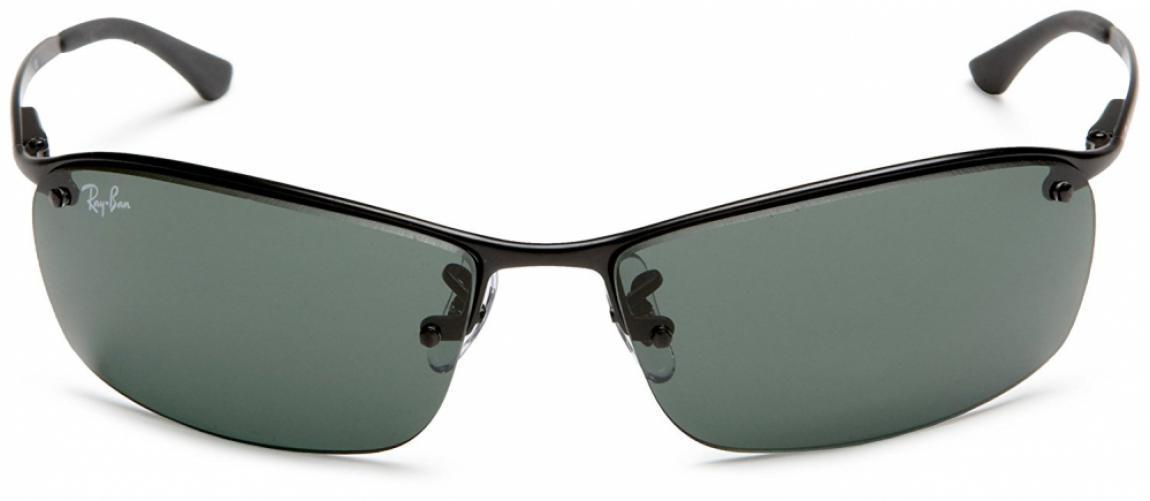 Ray Ban Lunettes De Soleil Top Bar Rb3183 Noir Mixte