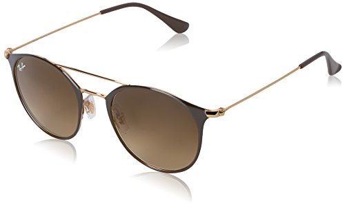 Ray Ban Lunettes De Soleil - Panthos Doré - Possibilité De Verres Correcteurs - Adaptable à La Vue