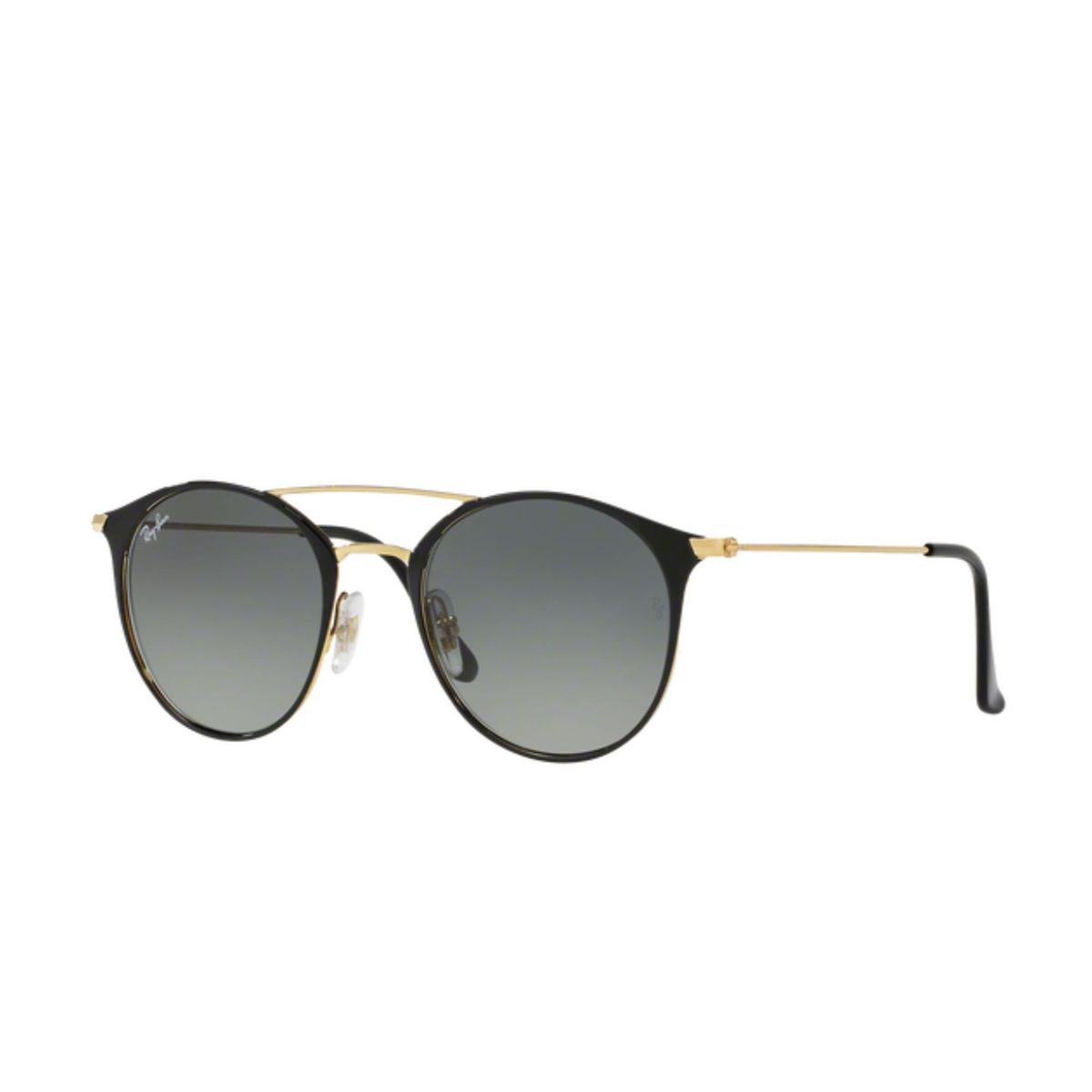 Ray Ban Lunettes De Soleil - Panthos DorÃ© Noir - PossibilitÃ© De Verres Correcteurs - Adaptable Ã  La Vue