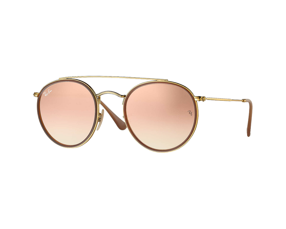 Ray Ban Rb3647n Lunettes De Soleil - Panthos DorÃ© - PossibilitÃ© De Verres Correcteurs - Adaptable Ã  La Vue
