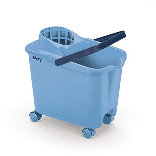 Mery - Lave Sol Complet Bleu A Roulettes 14 L + Essoreur 0325.31