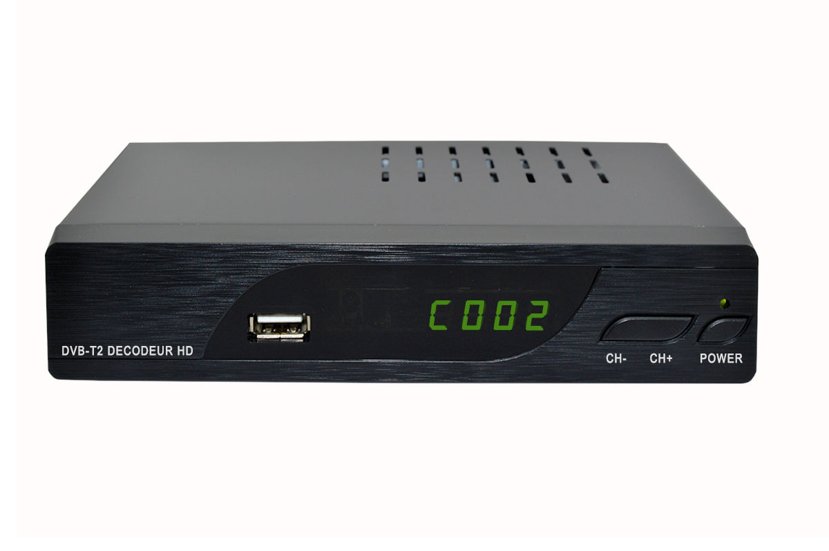DVB-T2 demodulateur recepteur terrestre TNT HD