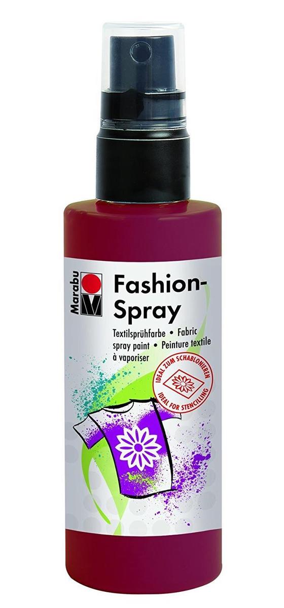Marabu Textilsprhfarbe Fashion Spray Bordeaux 100 Ml 171950034
