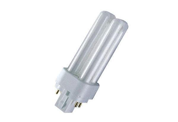 Lampe Fluocompacte - Osram - Flc Dulux D/e 26w 840 G24q-3 - Blanc - Ø 12 Mm - 20000 Heures