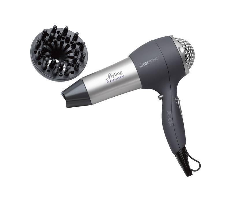 [ref:271554] Clatronic Seche-cheveux 2000w Clatronic Htd 3055 - Gris