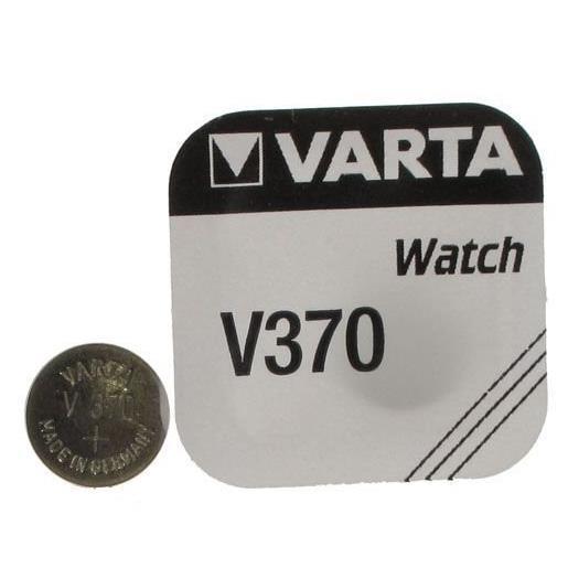 Pile bouton V370 Varta 1.55V