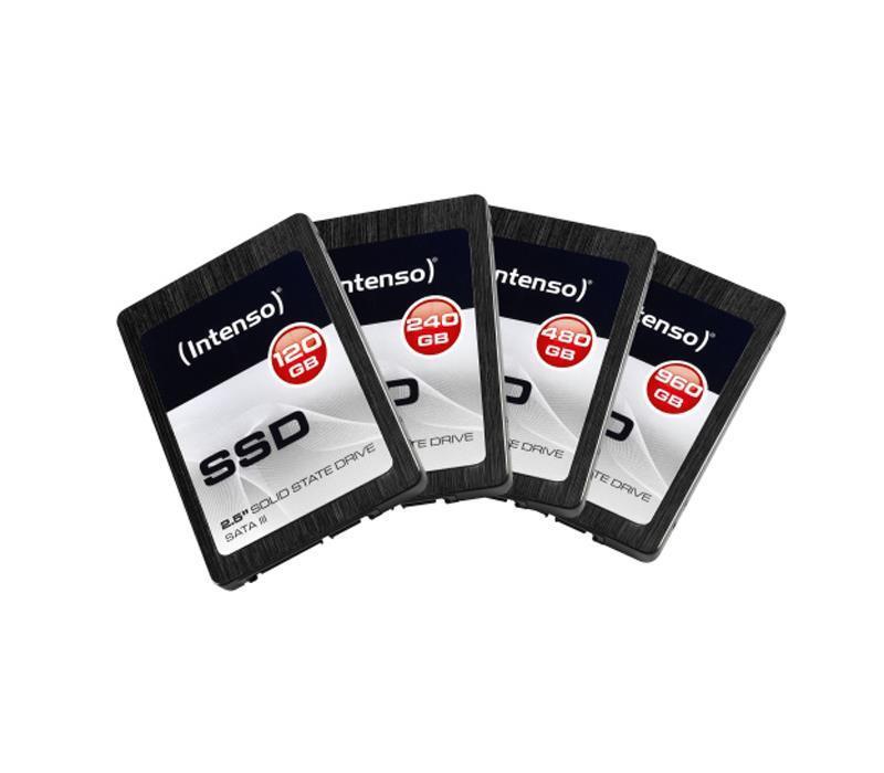 Ssd - Intenso - 2.5 120go Sata Iii - Haute Performance - Resistant Aux Chocs - Silencieux