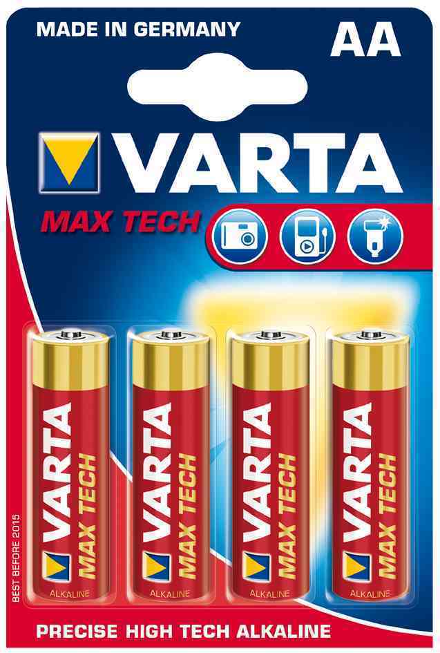 VARTA Piles Max Tech 4706(AA) LR6 X4 (4706)