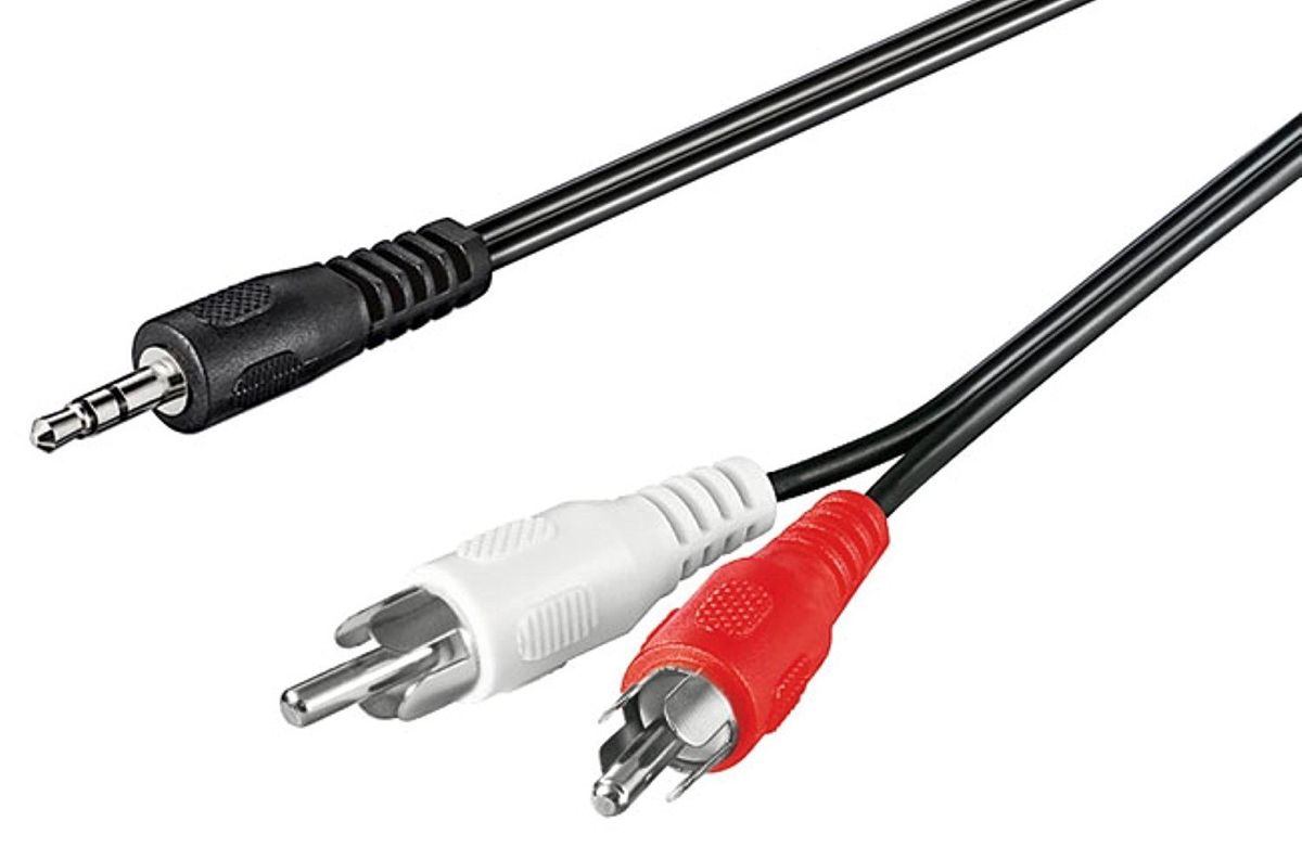 Cable audio jack cinch 5m
