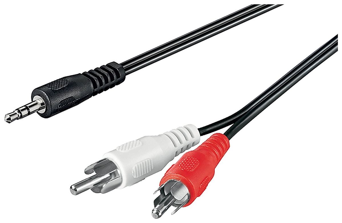 Cable audio jack cinch 3m