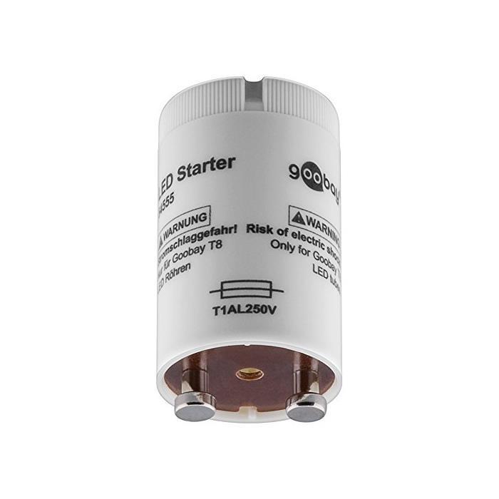 [Ref:54555] GOOBAY Starter pour LED tube T8