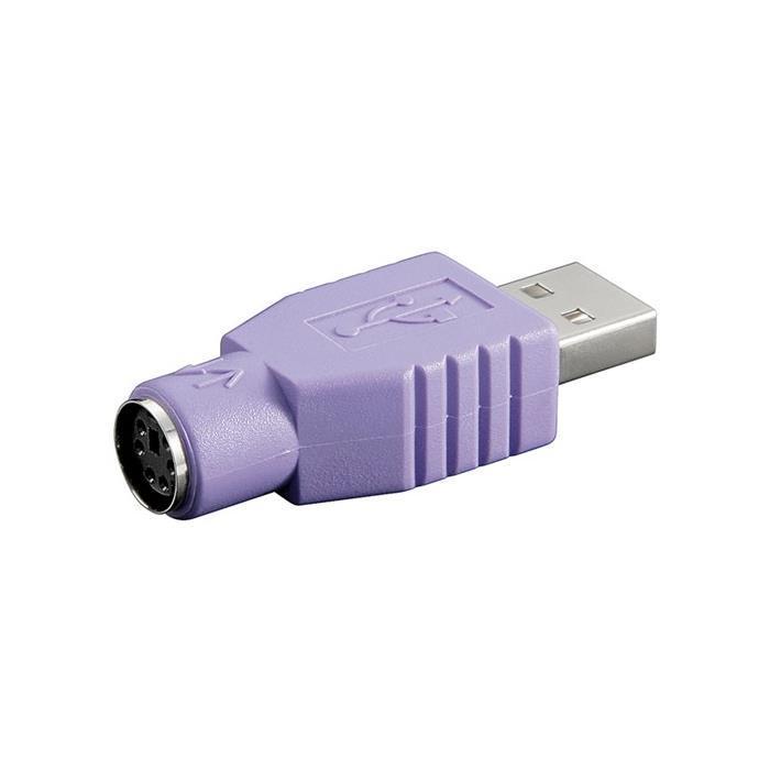 Adaptateur USB Fiche A / Prise PS/2