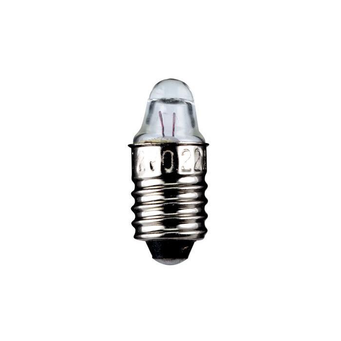 [Ref:9331-2] GOOBAY Lot de 2 Ampoules Forme Lentille 0,5 W Culot E10 2,2 V (DC) 