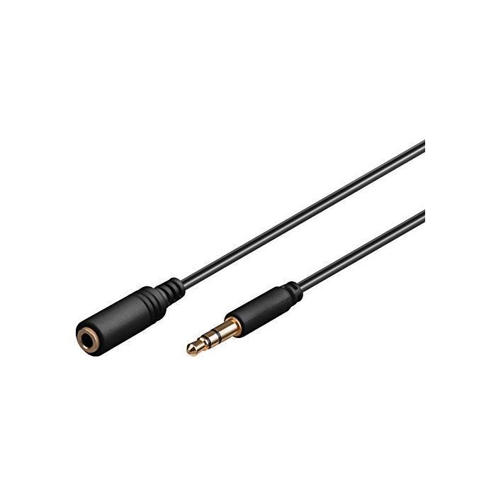 Rallonge jack 35 mm Noir 050m