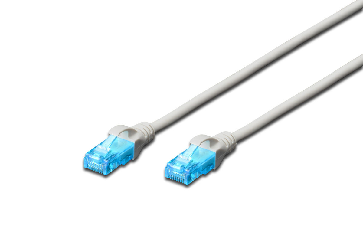 Cable Reseau Digitus Dk-1512-050 - 5m Cat5e U-utp - Gris