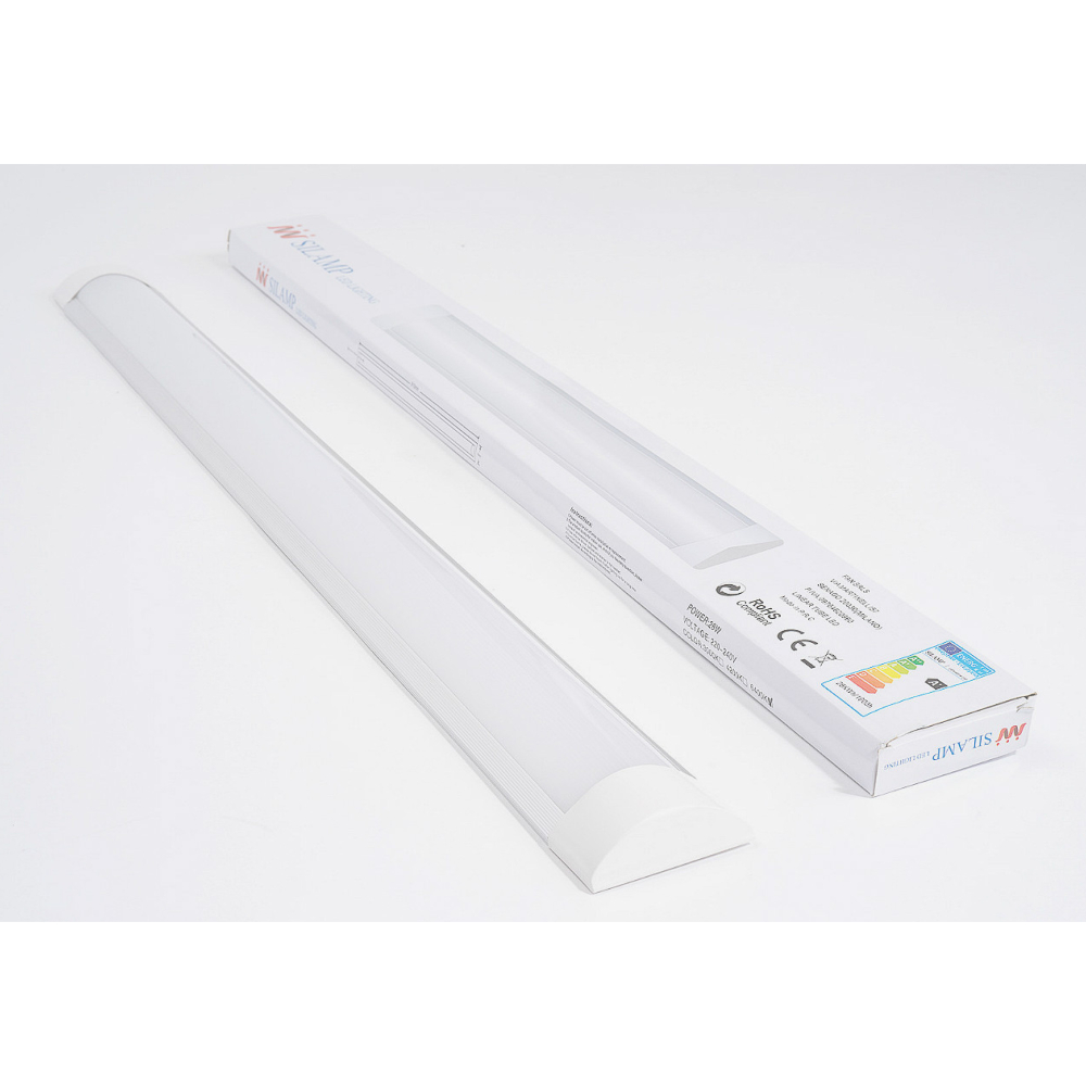 Reglette Led 60cm 18w - Silamp - Blanc Neutre 4000k - Basse Consommation